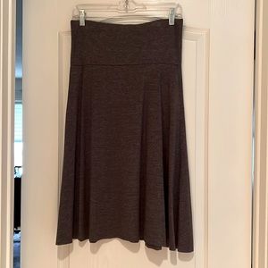 A Line gray skirt Sz M